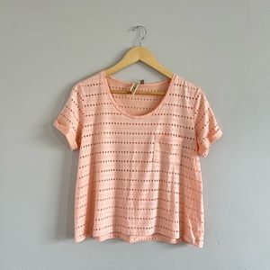 BKE | Pink Short Sleeve Tee Shirt